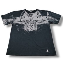 Jordan Shirt Size Large Mens Graphic Tee Michael Jordan 23 Graphic Print... - £32.77 GBP