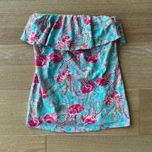 Lilly Pulitzer Wiley Tube Top Jellies Be Jammin Small - £27.14 GBP