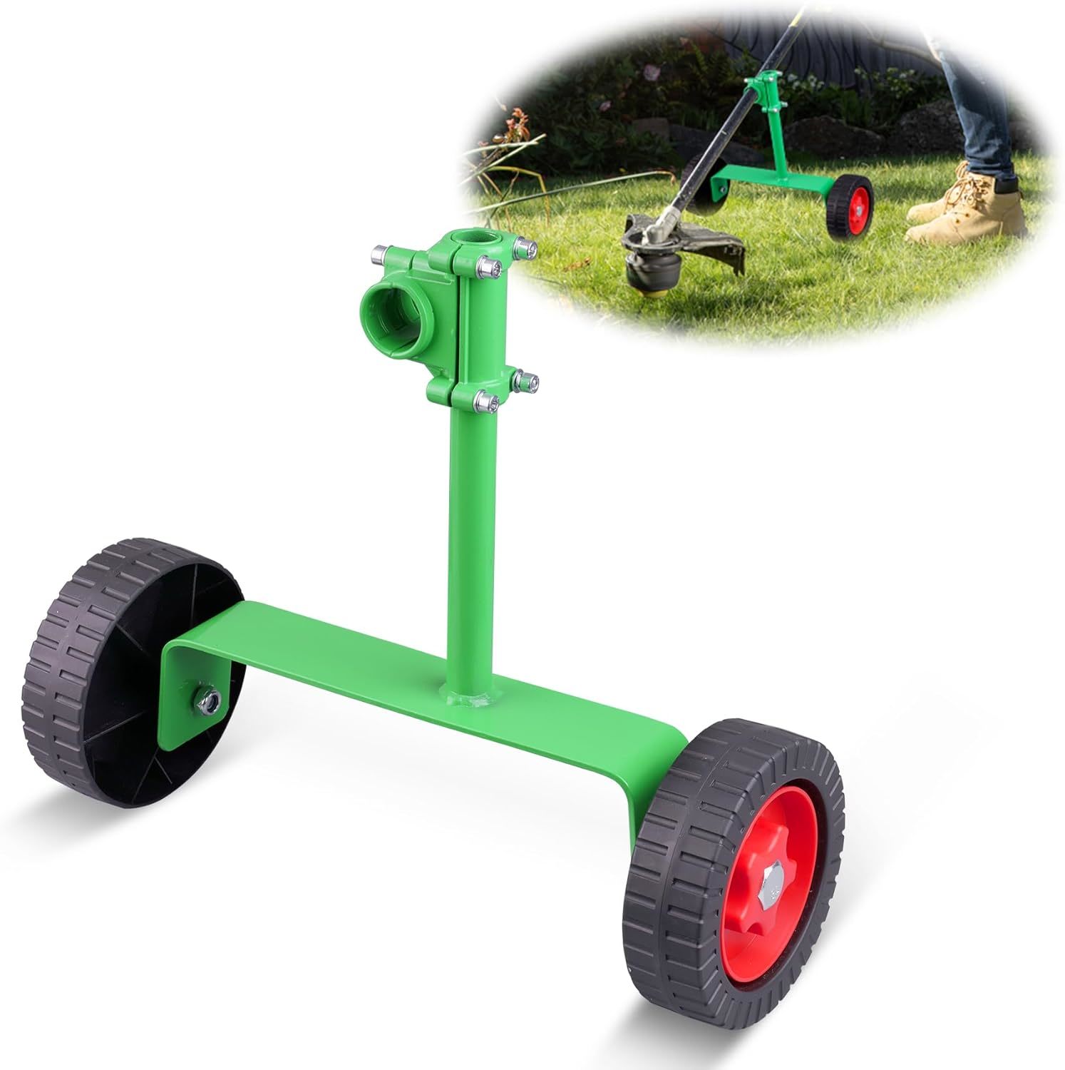 Adjustable String Trimmer Support Wheel Attachment 26Mm(1 Inch) And 28Mm... - $55.92