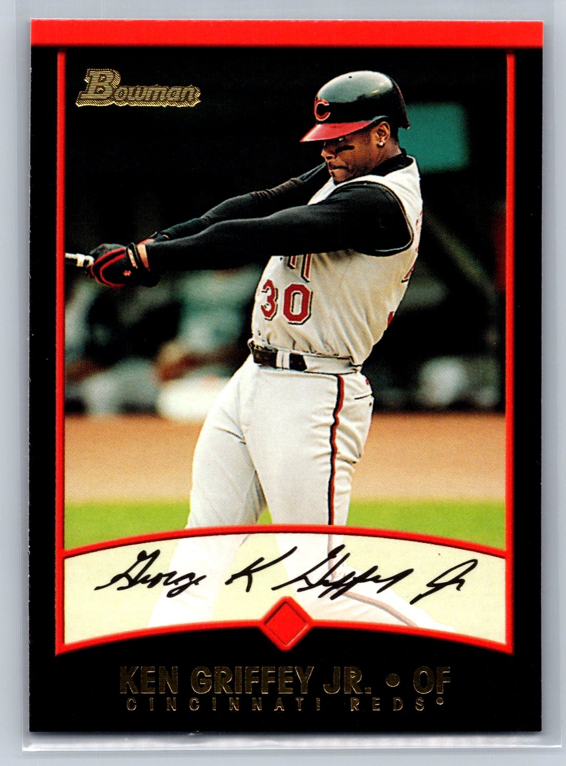 Primary image for 2001 Bowman #135 Ken Griffey Jr.