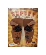 Deputy Double Holster 8 Ring Cap Gun Toy Set Die Cast Wild West Cowboy R... - $44.80 CAD