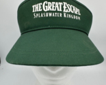 Vtg Great Escape Splashwater Kingdom Lake George New York Souvenir Visor... - $23.21