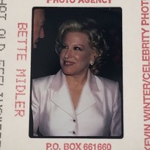 Vintage 1997 Bette Midler Celebrity Color Photo Transparency Slide - $9.49