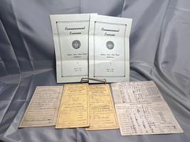Vtg 1930-40&#39;s WV And VA Elementary School Report Cards &amp; Programs Emphemra - £23.94 GBP
