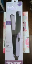 NEW Vivitar Ceramic Tourmaline 1 Inch Hair Straightener Flat Iron 430° - $17.50