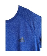 Adidas Ultimate Tee Short Sleeve Athletic T Shirt Mens 2XL Heather Blue - $30.73 CAD