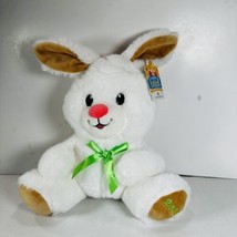 White Easter Bunny Plush stuffes Animal Rabbit -2020 American Greetings - £10.30 GBP