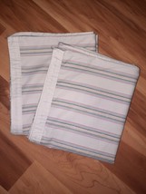 Very Nice Pair of Ralph Lauren Standard Pillowcases Hawk Springs Stripe - £59.31 GBP
