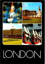 Postcard England London Historic Sites Blues &amp; Royals #L-3 6.75 x 4.5 Inches - £4.59 GBP