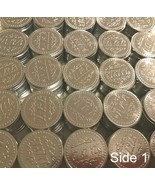 NEW 100 MATCHING 777 AUTHENTIC PACHISLO SLOT MACHINE TOKENS - NEVER USED - $21.09