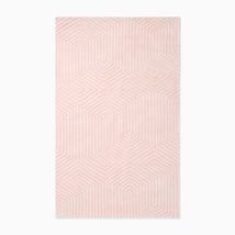 Pink Geometric Hand Tufted Rug, Modern Rugs,Kids Rug,Custom Rug,Multi Color Rugs - £77.51 GBP