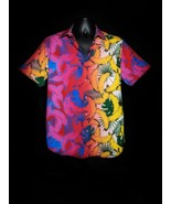 Robert Graham Banana Split Short Sleeve Shirt Size XL  NWTS - $198.00