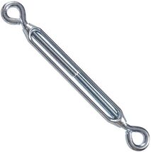Hillman Hardware Essentials 321852 Eye and Eye Turnbuckle Zinc 3/8&quot;-16 x... - $35.04