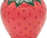 Bando Strawberry Fields Decorative Ceramic Vase, Retro Kitchen/Office Ac... - $39.96