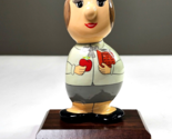 Vintage ROCK HEADS Teacher Figurine Unique Gift Idea School Décor 6in - $34.99