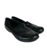 Dansko 40 Loafer Shoes Womens 9.5-10 Olivia Black Leather Slip On Wedge ... - £30.57 GBP
