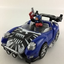 Marvel Super Hero Squad Hover Car Captain America Action Figure Toy 2010... - $29.65