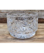 CRYSTAL CLEAR 8&quot; Bowl 24% Lead Crystal Pinwheel &amp; Starburst Patterns, - ... - $1,034.45 MXN