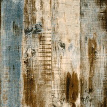 Mulyeeh 17.7&#39;&#39; X 236&#39;&#39; Peel And Stick Wallpaper Wood Plank Faux Wood Wallpaper - £31.16 GBP