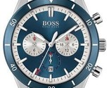 Hugo Boss orologio da uomo HB1513860 cinturino in pelle al quarzo quadra... - £100.46 GBP
