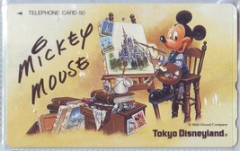 Walt Disney Mickey Mouse Tokyo DIsneyland Japan NTT Phone  Card - £15.33 GBP
