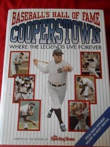 BASEBALL Book- COOPERSTOWN  Hall of Fame &quot;Where Legends Live Forever&quot;...... - £9.30 GBP