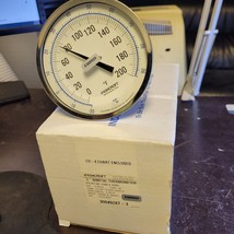 Ashcroft Model EI Dial 5&quot; 0-200F Stem: 4&quot; Everyangle Bimetal Thermometer NEW $59 - £46.00 GBP