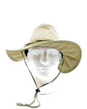 Vintage Dorfman Pacific Hat Boonie Size Large Hand Made Tan Beach Golf Fishing - £13.08 GBP
