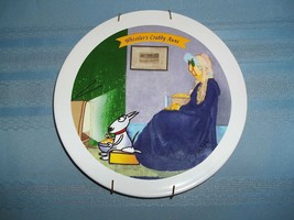 Maxine - Whistler&#39;s Crabby Aunt Hallmark Plate Floyd Whistler&#39;s Mother p... - $4.94