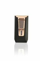 1Colibri Slide Double-Jet Lighter w/Punch Black &amp; Rose Gold - LI850T13 - $71.10
