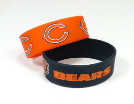 Chicago Bears Bracelets 2 Pack Wide - $562.94 MXN