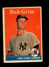 1958 TOPPS #224 BOB GRIM VG YANKEES *NY8948 - $3.19