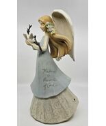 Foundations Karen Hahn Glitter Angel Enesco Nature Is The Art Of God Lar... - $660.81 MXN