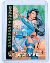 1996 Fleer X-Men Psylocke Haunted Mansion Marvel Trading Card VG AVM1 - $1.75