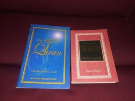 2 Book The Qur&#39;an Paperbacks Islam Religious Religion Abdullah Yusuf Ali English - £22.91 GBP