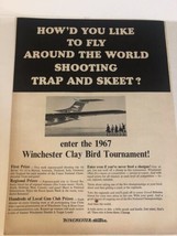 1967 Winchester Clay Bird Tournament Vintage Print Ad Advertisement pa13 - £4.66 GBP