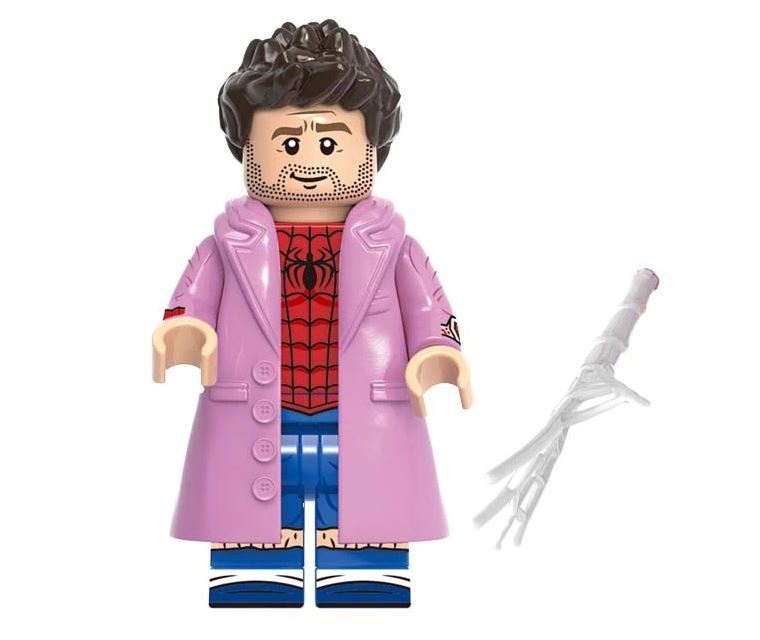 Primary image for Toys Peter Parker Pink Coat Spider-Man Minifigure Custom Toys