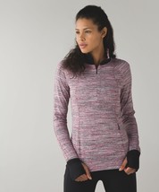 Lululemon Runderful 1/2 ZipSpace Dye Camo Berry Rumble Multi - $736.74 MXN