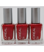 LOREAL NAIL COLOR POLISH LIFETIME LOVE 602 LOT OF 3 NEW - $9.46 CAD