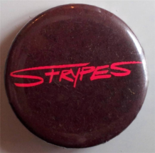 STRYPES Pinback Rare 1980&#39;S PROMO Only Vintage Button Badge Tacoma 1.25&quot; Pop - $22.98