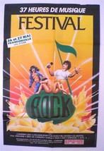 Franconville Rock Festival - 37H Of Music - Original Poster - Poster -1980 - $149.47