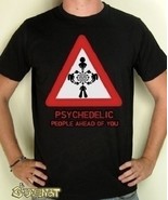Psy People Men&#39;s Cotton Tshirt Festival Funny Shirt Psychedelic Goa Rave... - $20.37 CAD