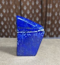 225gm Self Standing Geode Lapis Lazuli Lazurite Free form tumble Crystal - £19.71 GBP