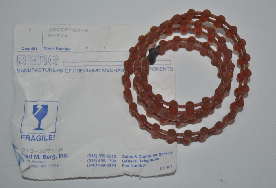 NOS Berg Flex-E-Pitch Drive Belt Chain 35CCF-60-E M714 - 013-3071-M - $69.29