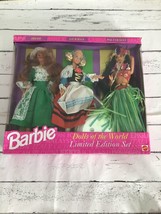 Dolls of the World Gift Set 3 Barbie Dolls Limited Edition 1994 Mattel #13939 - £36.69 GBP