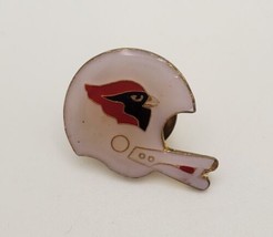 Vintage 1980s Arizona Cardinals NFL Helmet Shaped Lapel Hat Vest Pin Tie... - $19.60