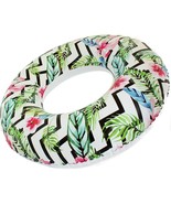 Tropical Blossom  Pool Float - Inflates Over 42 inches - Repair Patch In... - $20.36 CAD