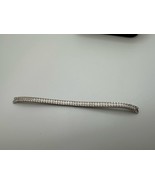 Vintage 12k White Gold Filled 5” X 4mm Ladies Watch Band - $11.09