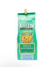 Lion Coffee Antioxidant Vanilla Macadamia Ground Coffee 8 Oz (Pack Of 2 Bags) - £44.22 GBP