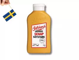 Johnnys Klassiska Senap 500g (17.63 oz) Swedish Mustard, Sweet Strong Mu... - $8.93